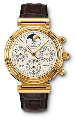 IWC - IW3752-01  Da Vinci Tourbillon Yellow Gold / German