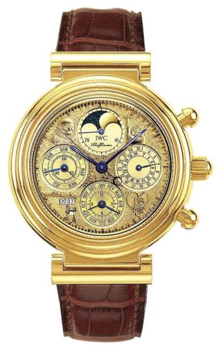 IWC - IW3752-14  Da Vinci Tourbillon Leonardo Yellow Gold / Italian