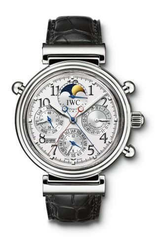 IWC - IW3754-09  Da Vinci Perpetual Rattrapante Platinum / Silver / German