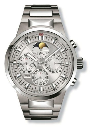 IWC - IW3756-21  GST Perpetual Calendar Stainless Steel / Silver / German