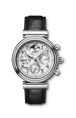 IWC - IW3758-03  Da Vinci Perpetual Stainless Steel / Silver / English