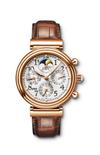 IWC - IW3758-11  Da Vinci Perpetual Red Gold / Silver / English