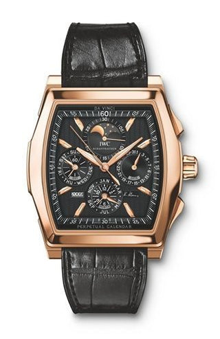 IWC - IW3762-05  Da Vinci Perpetual Edition Kurt Klaus Rose Gold / Black