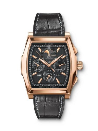 IWC - IW3762-06  Da Vinci Perpetual Edition Kurt Klaus Rose Gold / Black