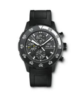 IWC Aquatimer Chronograph Stainless Steel / Grey / Rubber / Cousteau Divers 2010  (IW3767-05)