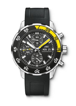 IWC - IW3767-09  Aquatimer Chronograph Stainless Steel / Black / Rubber