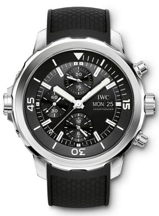 IWC - IW3768-03  Aquatimer Chronograph Stainless Steel / Black / Rubber