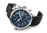 IWC - IW3768-05  Aquatimer Chronograph Stainless Steel / Blue / Rubber / Edition Expedition Jacques-Yves Cousteau 2014