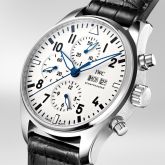 IWC - IW3777-25  Pilot's Watch Chronograph Edition 150 Years Stainless Steel / White