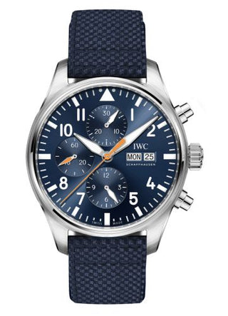 IWC - IW3777-29  Pilot's Watch Chronograph Captain Blue / Tmall