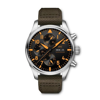 IWC - IW3777-30  Pilot's Watch Chronograph Orange Storm