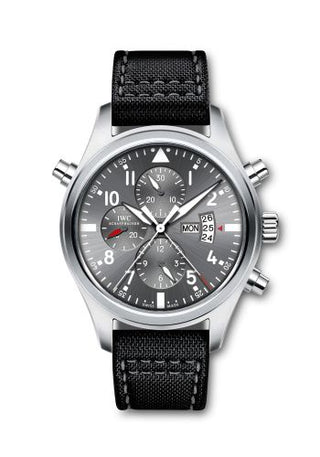 IWC - IW3778-05  Pilot's Watch Double Chronograph Patrouille Suisse