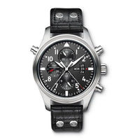 IWC Pilot's Watch UTC Stainless Steel / Black / Strap (IW3778-01)