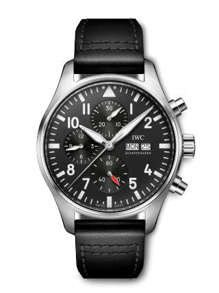 IWC - IW3780-01  Pilot's Watch Chronograph Stainless Steel / Black