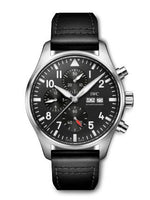 IWC Pilot's Watch Chronograph Stainless Steel / Green (IW3780-01)