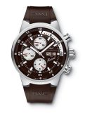 IWC - IW3782-04  Aquatimer Chronograph Stainless Steel / Brown / Rubber / Boesch