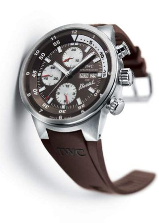 IWC - IW3782-04  Aquatimer Chronograph Stainless Steel / Brown / Rubber / Boesch