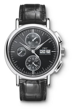 IWC - IW3783-03  Portofino Chronograph Stainless Steel / Black