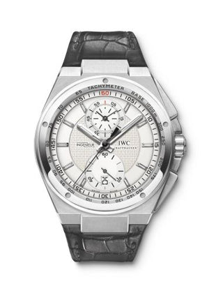 IWC - IW3784-05  Big Ingenieur Chronograph Stainless Steel / Silver / Strap