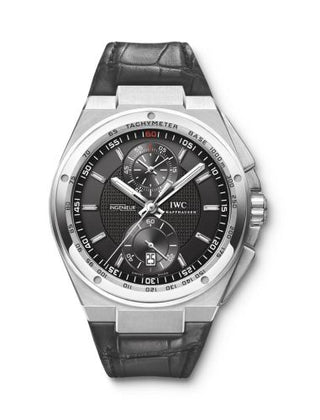 IWC - IW3784-06  Big Ingenieur Chronograph Stainless Steel / Black / Strap