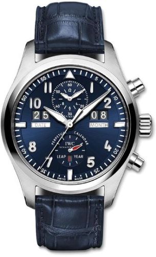 IWC - IW3791-04  Pilot's Watch Spitfire Perpetual Calendar Digital Date-Month Laureus Charity Night Zürich 2012