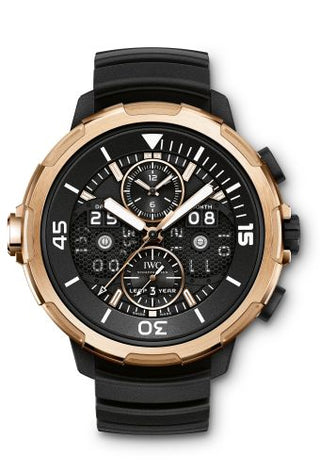 IWC - IW3794-01  Aquatimer Perpetual Calendar Digital Date-Month Titanium / Red Gold / Black