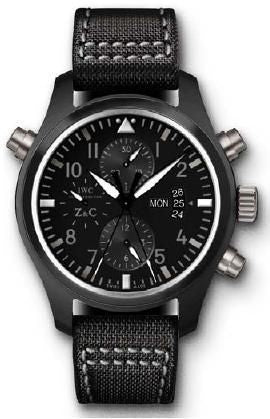 IWC - IW3799-03  Pilot's Watch Double Chronograph Top Gun Zegg & Cerlati