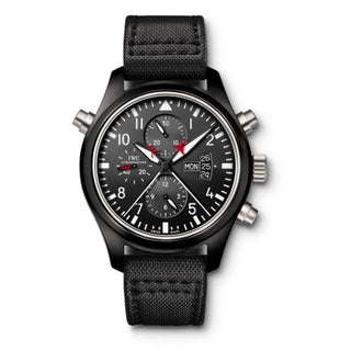 IWC - IW3799-01  Pilot's Watch Double Chronograph Top Gun