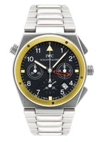 IWC Ingenieur Mecaquartz Chronograph Alarm Stainless Steel / Yellow Gold / Champagne / Bracelet (IW3805-02)