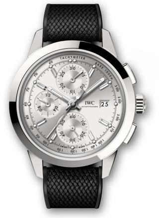 IWC - IW3808-AD  Ingenieur Chronograph Custom Stainless Steel / Silver-Rhodium / Rubber