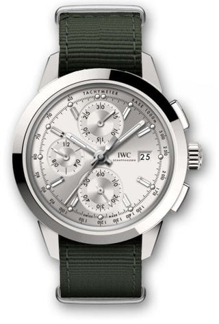 IWC - IW3808-AF  Ingenieur Chronograph Custom Stainless Steel / Silver-Rhodium / NATO