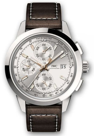 IWC - IW3808-AI  Ingenieur Chronograph Custom Stainless Steel / Silver-Gold / Calf