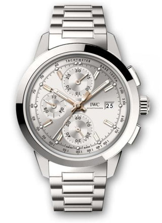 IWC - IW3808-AL  Ingenieur Chronograph Custom Stainless Steel / Silver-Gold / Bracelet