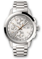 IWC Ingenieur Chronograph Custom Stainless Steel / Silver-Rhodium / Calf (IW3808-AL)