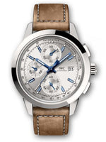 IWC Ingenieur Chronograph Custom Stainless Steel / Silver-Rhodium / Calf (IW3808-AQ)