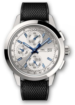 IWC - IW3808-AR  Ingenieur Chronograph Custom Stainless Steel / Silver-Blue / Rubber