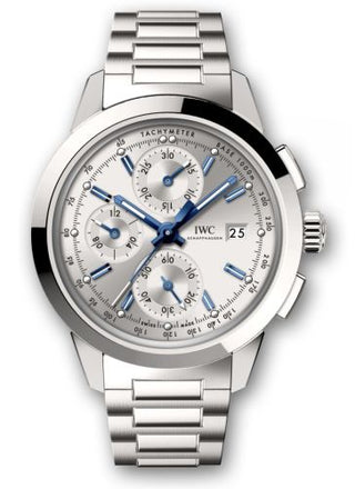 IWC - IW3808-AS  Ingenieur Chronograph Custom Stainless Steel / Silver-Blue / Bracelet