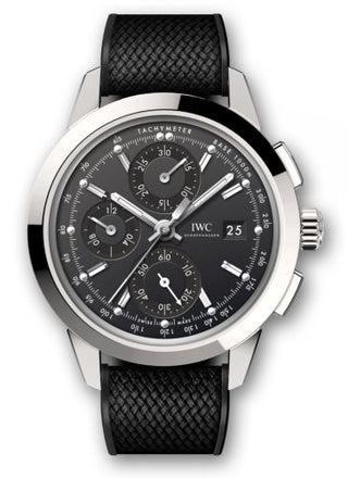 IWC - IW3808-AX  Ingenieur Chronograph Custom Stainless Steel / Black-Rhodium / Rubber