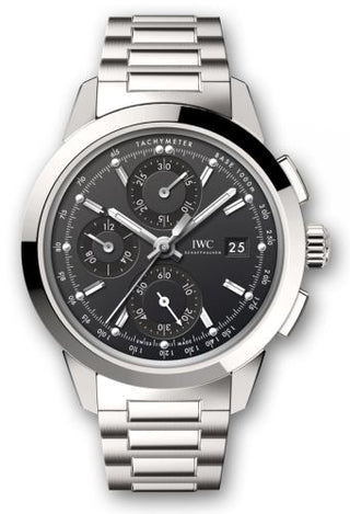 IWC - IW3808-AY  Ingenieur Chronograph Custom Stainless Steel / Black-Rhodium / Bracelet