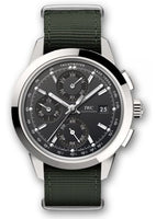 IWC Ingenieur Chronograph Custom Stainless Steel / Green-Rhodium / Rubber (IW3808-AZ)