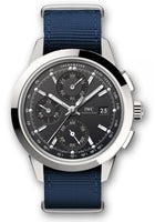 IWC Ingenieur Chronograph Custom Stainless Steel / Black-Black / Calf (IW3808-BA)