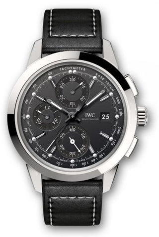 IWC - IW3808-BB  Ingenieur Chronograph Custom Stainless Steel / Black-Black / Calf