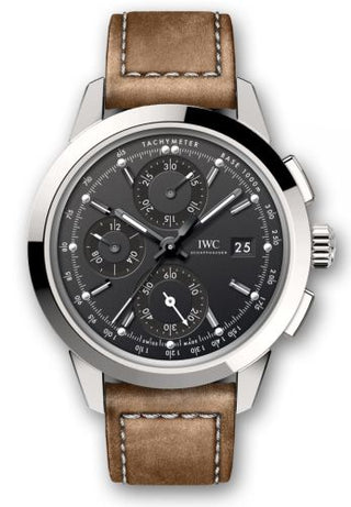 IWC - IW3808-BD  Ingenieur Chronograph Custom Stainless Steel / Black-Black / Calf