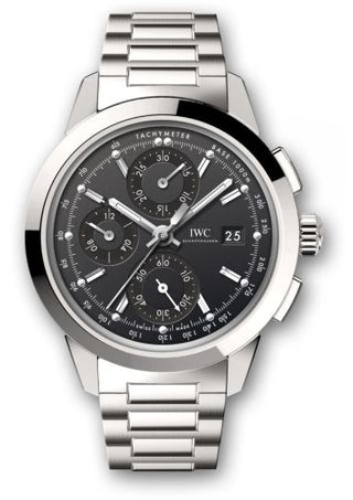 IWC - IW3808-BF  Ingenieur Chronograph Custom Stainless Steel / Black-Black / Bracelet