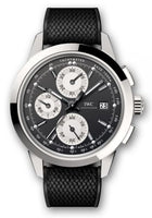 IWC Ingenieur Mecaquartz Chronograph Alarm Stainless Steel / Black / Bracelet (IW3808-BW)