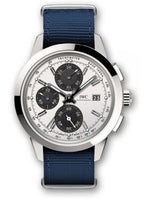 IWC Ingenieur Chronograph Custom Stainless Steel / Silver-Black-Black / Calf (IW3808-CJ)