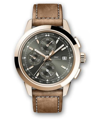 IWC - IW3808-CZ  Ingenieur Chronograph Custom Red Gold / Green-Gold / Calf