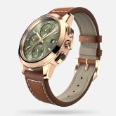 IWC - IW3808-CZ  Ingenieur Chronograph Custom Red Gold / Green-Gold / Calf