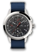 IWC Ingenieur Chronograph Custom Stainless Steel / Black-Red / NATO (IW3808-DE)