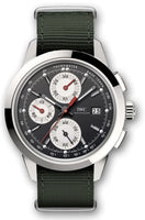 IWC Ingenieur Chronograph Custom Stainless Steel / Black-Silver-Black / NATO (IW3808-DI)